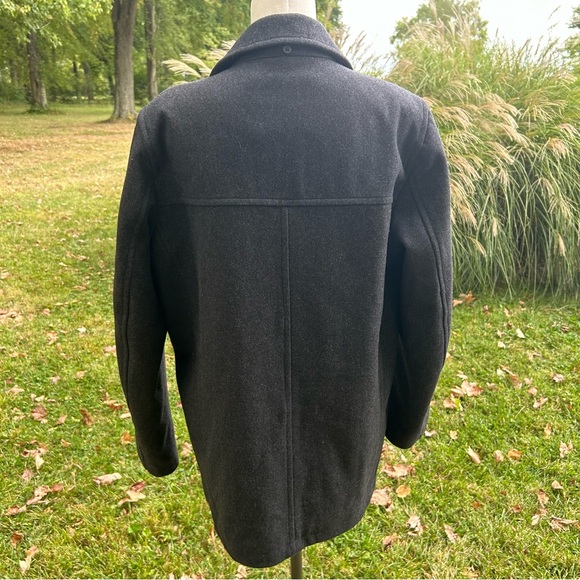 Tommy Hilfiger Classic Wool Single Breasted Coat Mens Medium - Picture 9 of 16